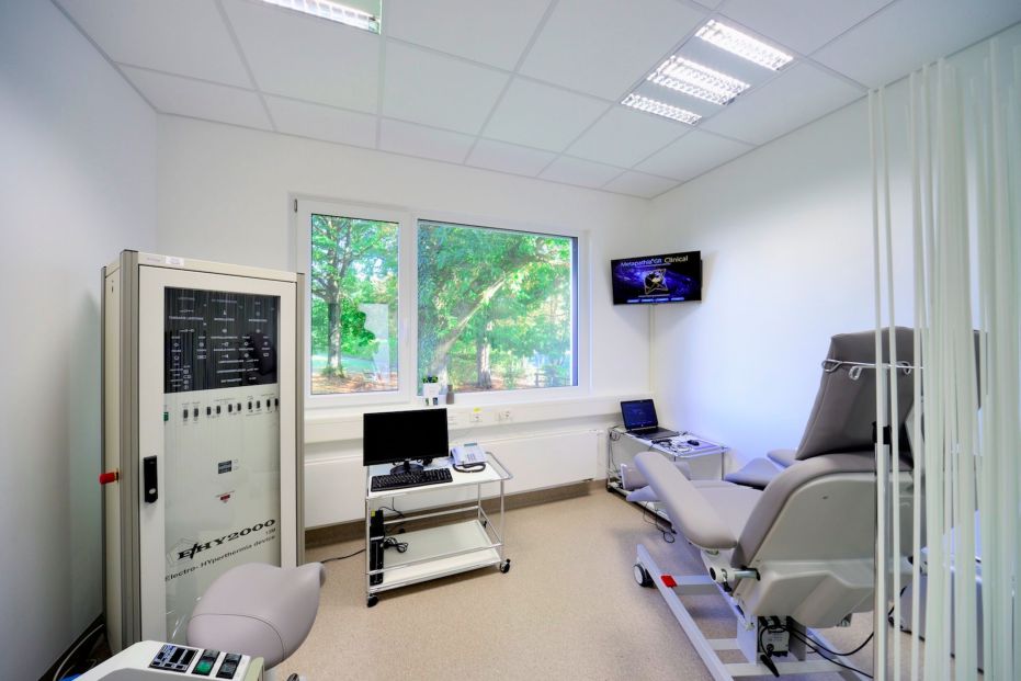 One of the treatment rooms for regional chemotherapy