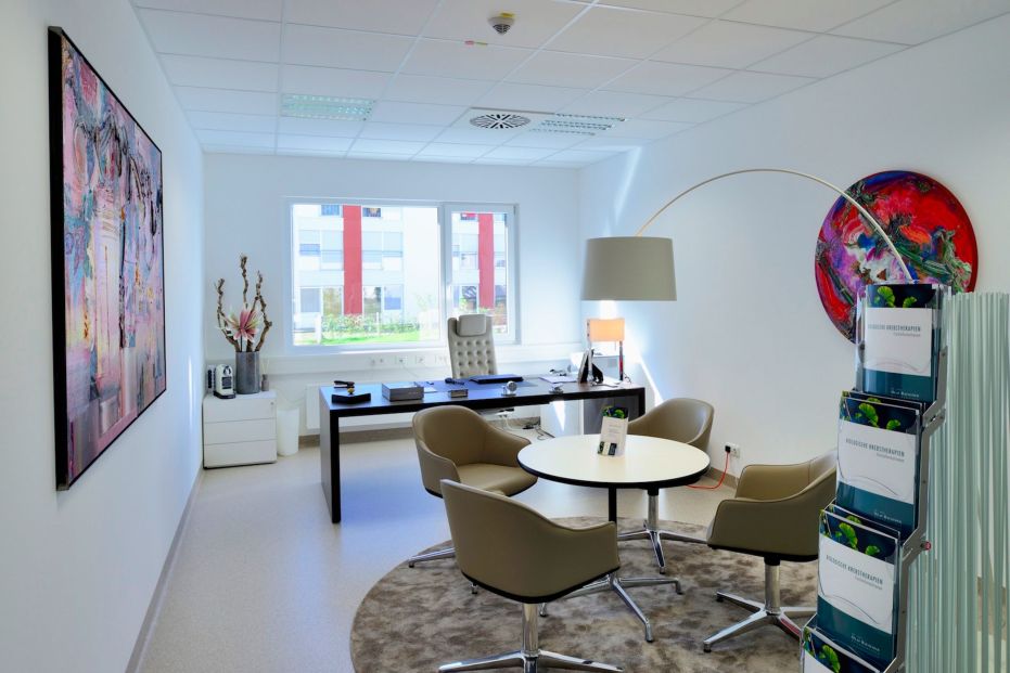A consultation room at this lovely clinic