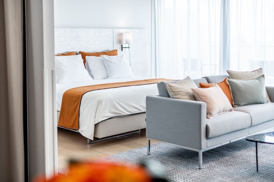 The bedrooms are exquistely furnished 