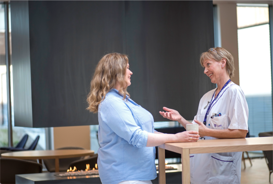 Patients are treated with empathy, respect and dignity at all times