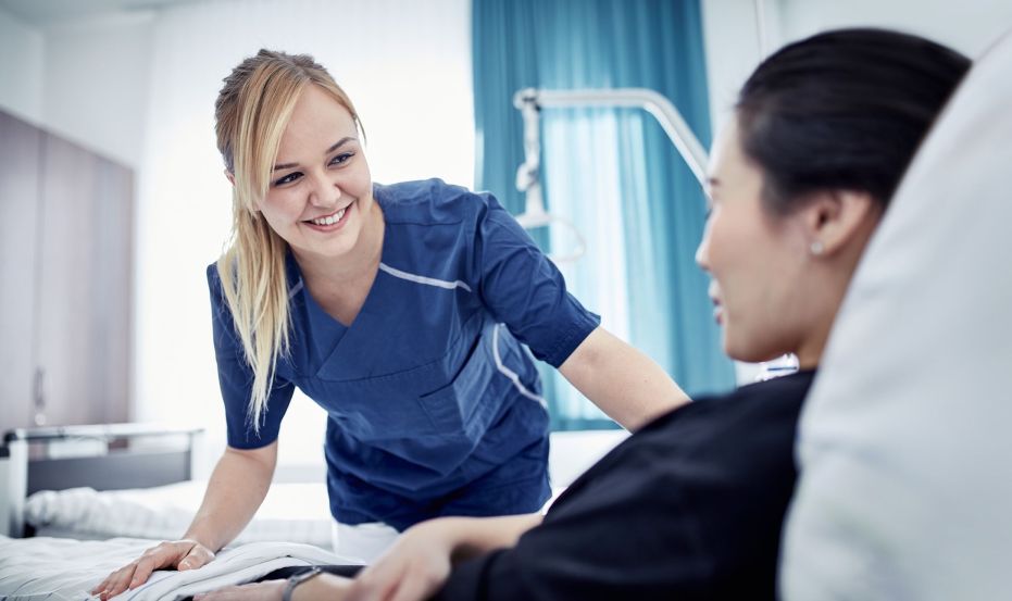 xcellent nursing staff provide patients with warm-hearted care