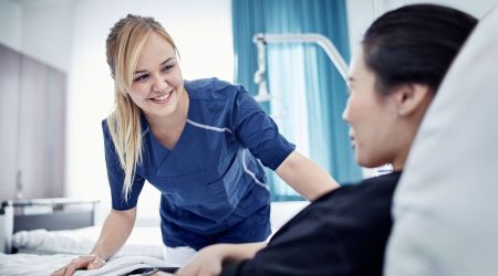 xcellent nursing staff provide patients with warm-hearted care